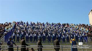 quotCrunk Aint Deadquot \ FVSU Blue Machine Marching Band Homecoming 2024 [upl. by Alleciram]