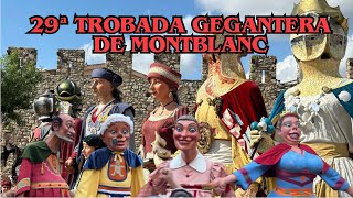 29ª Trobada de Gegants i Bestiari de Montblanc 2024 [upl. by Resiak690]