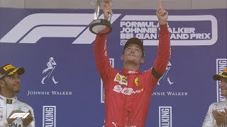 2019 BelgianGP F1 Podium [upl. by Zaob802]