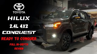 2024 Toyota Hilux 4x2 Conquest 24 AT Full InDepth Tour  Review  Walkaround  Oxide Bronze [upl. by Eirolam669]