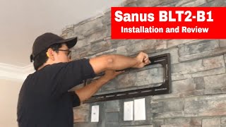 Sanus BLT2B1 Advanced TV Mount Installation and Review [upl. by Araet]