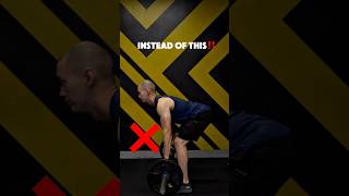 Barbell Row Technique Common Mistakes vs Correct Form for Maximum Back Muscle Activation gymlife [upl. by Adnamor408]