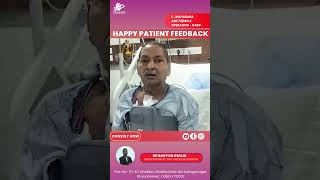 happu patient feedback A successful Coronary Artery Bypass Grafting CABG surgeryDr Baryon swain [upl. by Ecylahs]