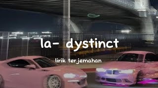 ladystinct LIRIK TERJEMAHAN [upl. by Aeirdna]