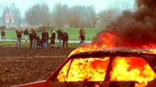 1997 De slag bij Beverwijk tussen hooligans van Ajax en Feyenoord [upl. by Lisha]