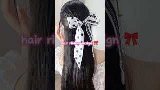 Hair ribbon design ideas fashiontips hairclips girlfashionstyle fashion [upl. by Darrel]