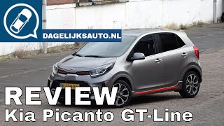 Kia Picanto GTLine een echte alleskunner  Dagelijksautonl [upl. by Sanferd]