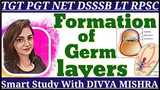 Gastrulation  Ectoderm Mesoderm  Endoderm Layer  9 month Pregnancy Development divyamishra [upl. by Bautram]