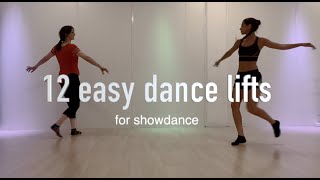 12 easy dance lifts [upl. by Berl]