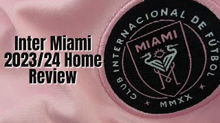 FoFoShop4com Inter Miami 202324 Fan Home Football Shirt Soccer Jersey Review DHGate Alternative [upl. by Socrates]