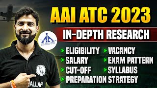 How To Start Preparation For AAI ATC 2023  AAI ATC JE Syllabus Exam Pattern amp Job Profile [upl. by Farro227]