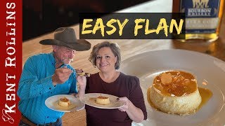 Easy Flan Recipe  How to Make Flan [upl. by Onid217]