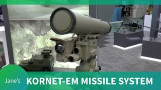 AAD 2018 KornetEM AntiTank Guided Missile System [upl. by Pickford]