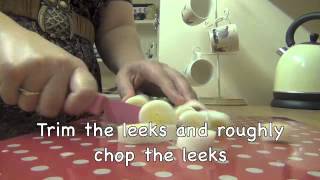 Sainsburys Leek amp Potato Soup Recipe [upl. by Hannad397]