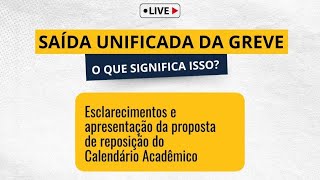 Saída Unificada da Greve O que é isso [upl. by Ahsikahs]