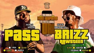 BRIZZ RAWSTEEN VS PASS SMACK  URL  URLTV [upl. by Ligetti]