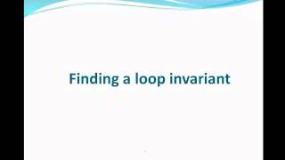 Loop Invariants  Principles of Imperative Computation Carnegie Mellon University [upl. by Perzan]