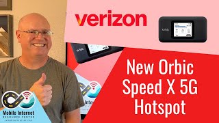 Verizon Releases A New 5G Mobile Hotspot – The Orbic Speed X 5G [upl. by Errised]