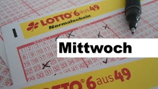 Lottozahlen  Lotto Ziehung vom Mittwoch 13122017 [upl. by Denie166]