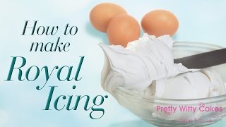 How to Make Royal Icing [upl. by Ludlew]