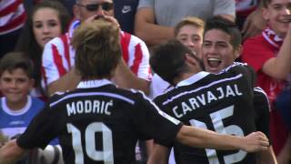 Espectacular golazo de James Rodríguez en el Granada CF  Real Madrid [upl. by Thirzi]