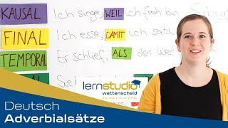 Adverbialsätze  Deutsch Nachhilfe [upl. by Bolitho]