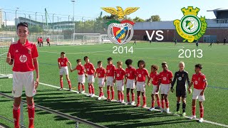 Jogo treino SL Benfica 2014 vs Vitoria FC 2013 Jomi 61 Inicio época [upl. by Elgna]