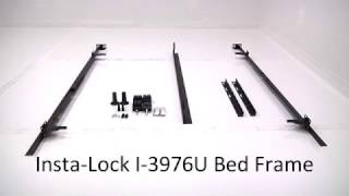 Mantua I3976U TwinFullQueenKing Bed Frame Setup Video [upl. by Ainahs505]