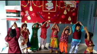 Come here my dear Krishna Kanhaiyya Dance by Gyankriti KG students [upl. by Assirol]