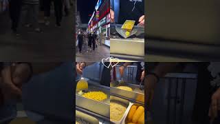 Sweet cheese corns🌽😋shortvideo food foodvideos china foodie viralfood viralvideos fyp [upl. by Chappell728]