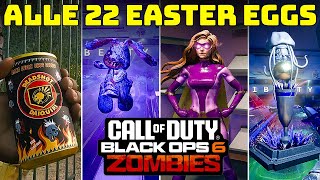 Black Ops 6 Zombies  Alle Easter Eggs in Liberty Falls  Deutsch [upl. by Aerdnad]