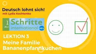 Schritte A 1 1 Lektion 3 Bananenpfannkuchen [upl. by Vivie333]