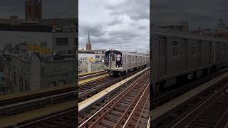 Rerouted R160A1 M Exp Train Bypass Flushing Ave [upl. by Enorej]