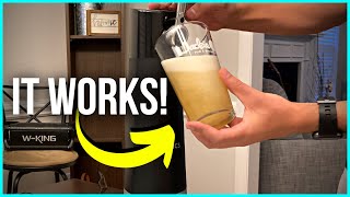 The Home Draft Beer Device  Fizzics DraftPour Review [upl. by Aihsem]