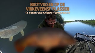 BOOTVISSEN OP DE VINKEVEENSE PLASSEN 2 40ERS GEVANGEN  GIVEAWAY [upl. by Lau]