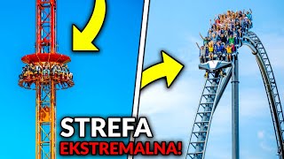 TEST STREFY EKSTREMALNEJ  Energylandia 2023 4K Hyperion Mayan Formuła Space Booster Speed [upl. by Jae510]