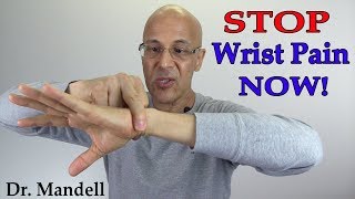 Stop Wrist Pain Now Dr Alan Mandell DC [upl. by Elsbeth]