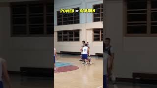 Screen para mas madale ang tira ng kasapi💯 basketball kuyabi [upl. by Leahcimal]