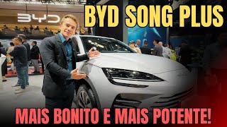 NOVO BYD SONG PLUS no Salão de Pequim Mais Potente facelift e Maior Autonomia ENTENDA [upl. by Nisa]