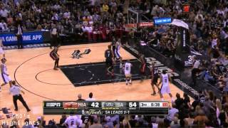 Heat vs Spurs Game 5 Full Game Highlights 2014 NBA Finals  Kawhi Leonard Finals MVP [upl. by Adnim795]