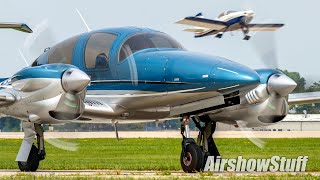 75 Hours of Oshkosh  Takeoff and Landing MegaCompilation  EAA AirVenture Oshkosh 2021 [upl. by Frederiksen]