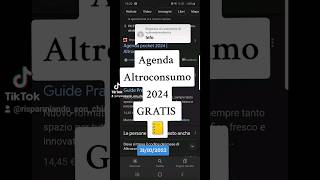 Agenda GRATIS 2024  Altroconsumo [upl. by Assened5]