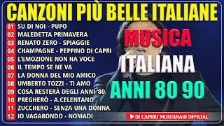 Le più belle Canzoni Italiane Anni 80 90  Musica Italiana Anni 80 90 Compilation i Migliori [upl. by Lyrac]