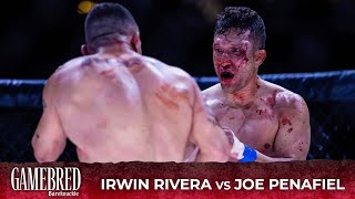 Gamebred Bareknuckle 4 Irwin Rivera vs Joe Penafiel Full Fight [upl. by Yuille]