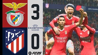 BENFICA vs ATLÉTICO DE MADRID  CHAMPIONS LEAGUE 2024  2025  FECHA 2  EA SPORTS FC™ 25 [upl. by Georg]