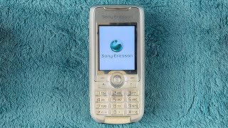 Sony Ericsson K700 startup and shutdown [upl. by Lefton]