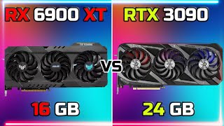 RX 6900 XT vs RTX 3090  Which One is Better  2024 [upl. by Eelrihs275]