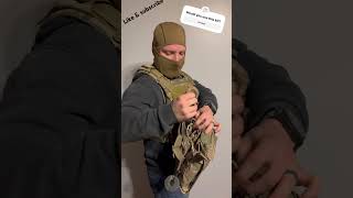 🤫how to mount an US Army issue taps kit rig chest rig to a ￼ Israel agilite k19￼ plate carrier [upl. by Chrisy]