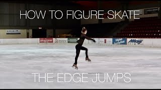 THE EDGE JUMPS SALCHOW amp LOOP  JUMP MISTAKES ❤ How To Figure Skate [upl. by Leiad234]