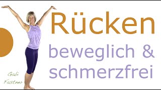 💫19 min für einen schmerzfreien und beweglichen Rücken  ohne Geräte im Stehen [upl. by Ahseet]